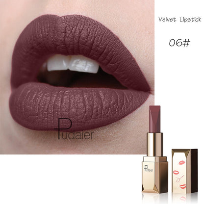 Matte Lipstick Waterproof Lip Makeup for Women