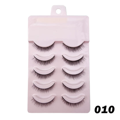 Natural False Eyelashes Extension, Nude Look Eye Lashes