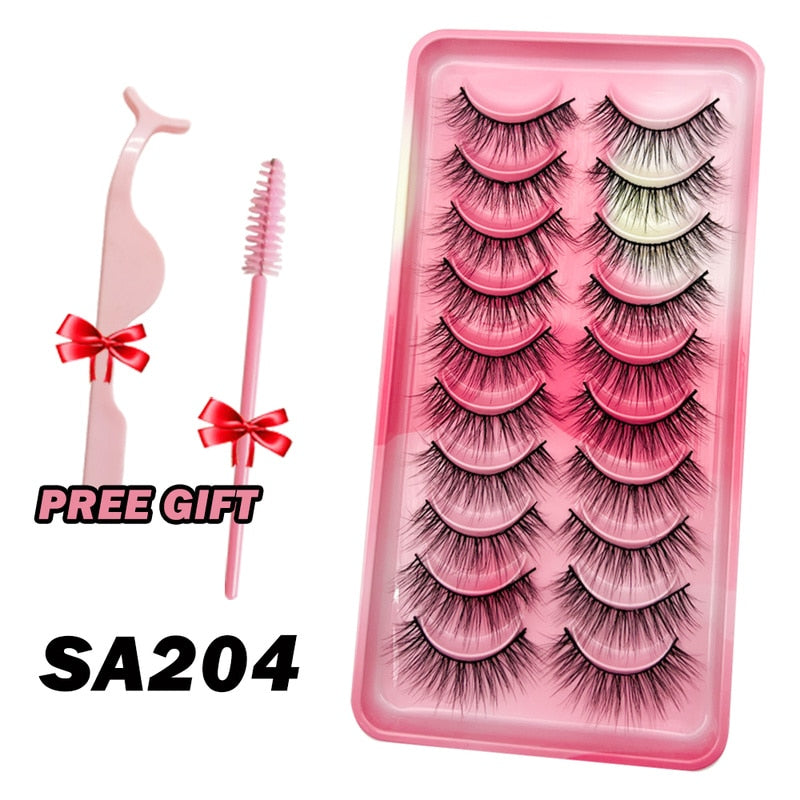 Natural Lashes, 3D Mink Lashes, Strip Lashes