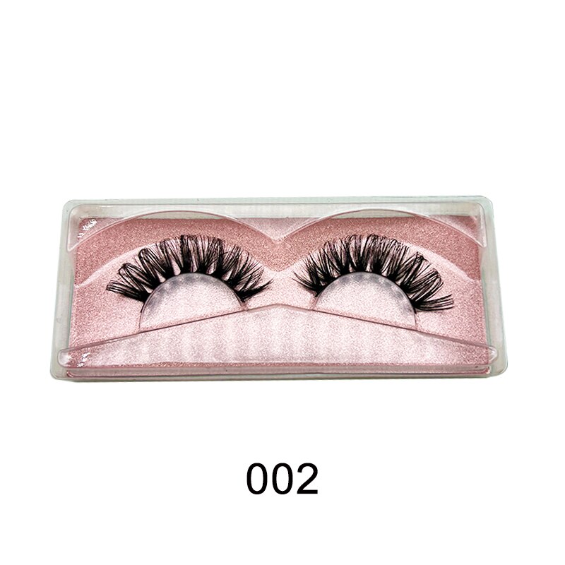 Curl 10-23mm Russian False Eyelashes, 3D Mink Eyelashes