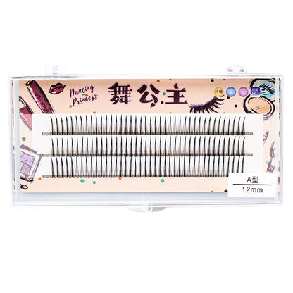 A Shape Fish Tail False Eyelashes Fairy Extension