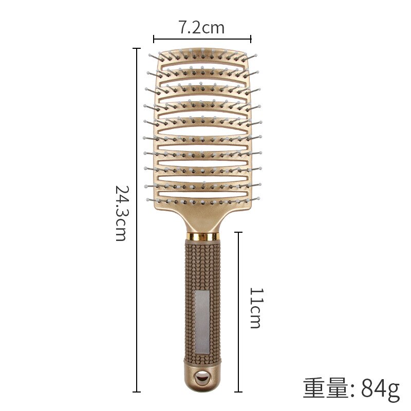 Large Curved Comb Scalp Massage Comb