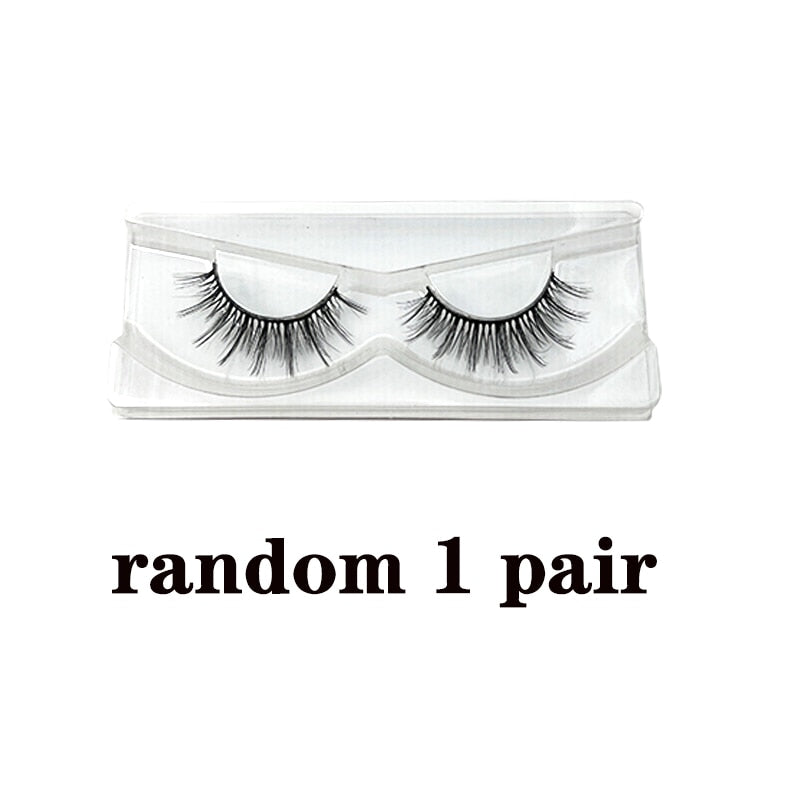 Natural False Eyelashes Extension, Nude Look Eye Lashes