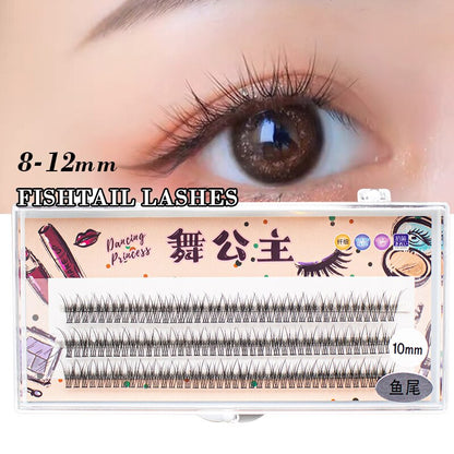 A Shape Fish Tail False Eyelashes Fairy Extension