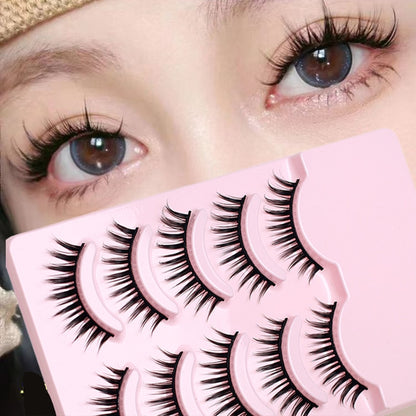 Natural False Eyelashes Extension, Nude Look Eye Lashes