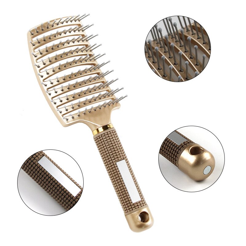 Large Curved Comb Scalp Massage Comb