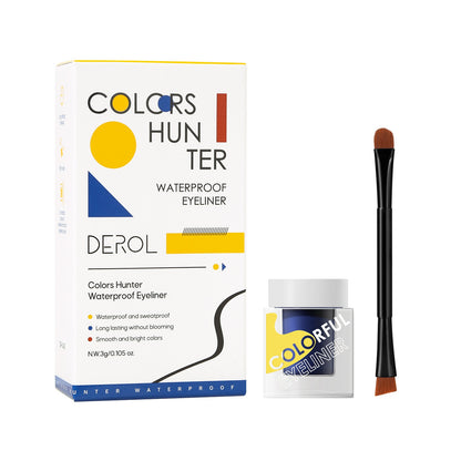 Eyeliner Cream Set, Eyeliner Gel with Brush