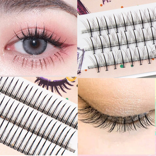 A Shape Fish Tail False Eyelashes Fairy Extension